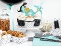 Toppery na tort Dino Party - 10,5 - 20 cm - 5 szt.